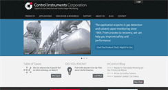 Desktop Screenshot of controlinstruments.com